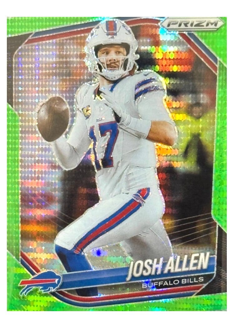 2025 Panini Prizm Base Set Josh Allen #167 card