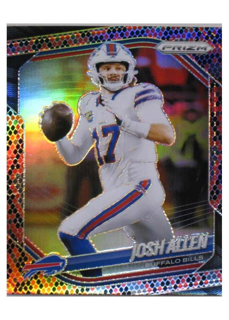 2025 Panini Prizm Base Set Josh Allen #167 card