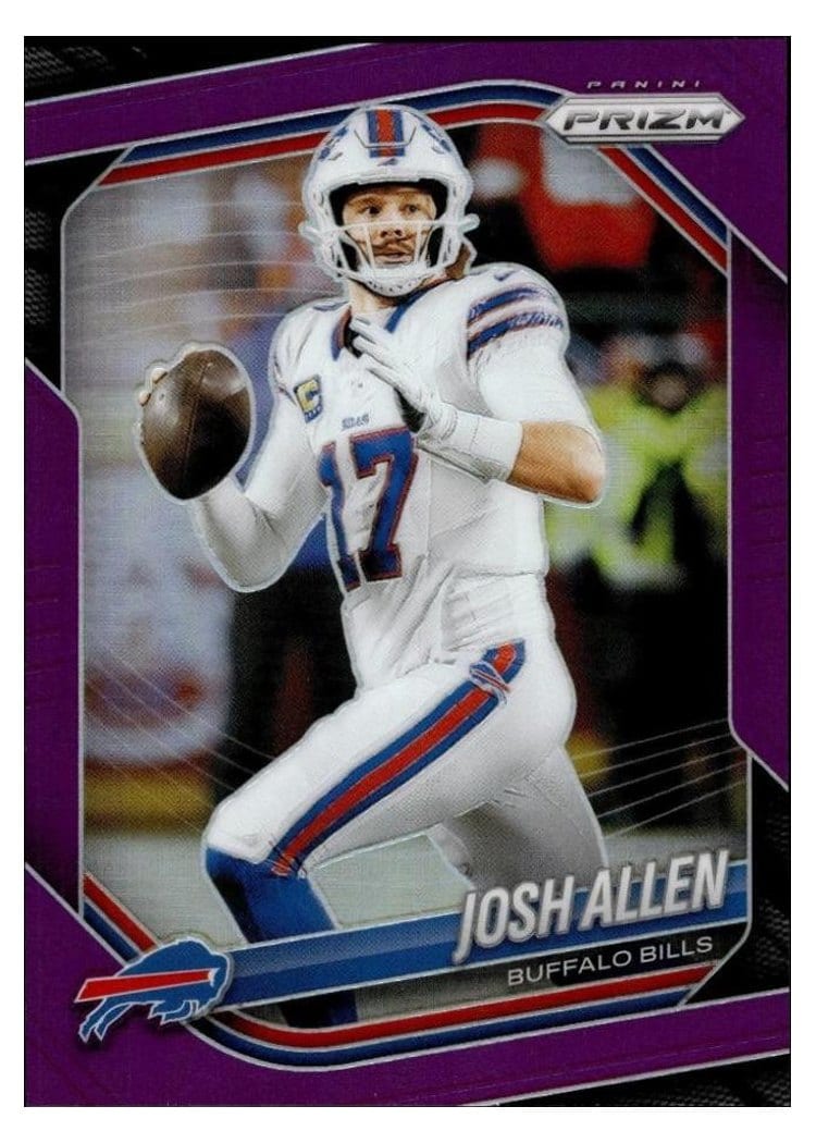 2025 Panini Prizm Base Set Josh Allen #167 card