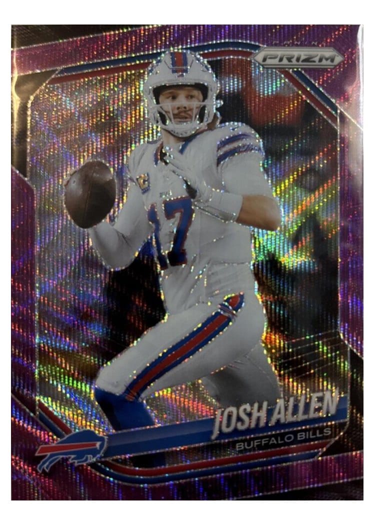 2025 Panini Prizm Base Set Josh Allen #167 card