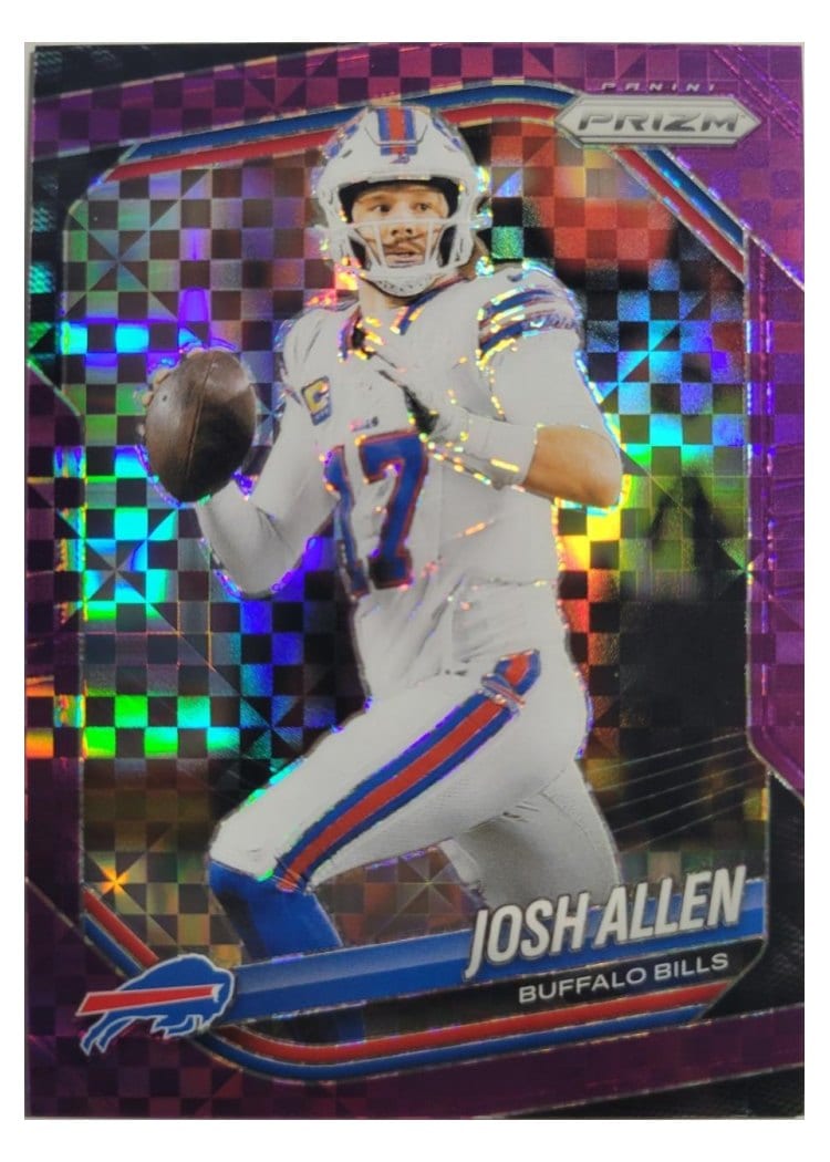 2025 Panini Prizm Base Set Josh Allen #167 card