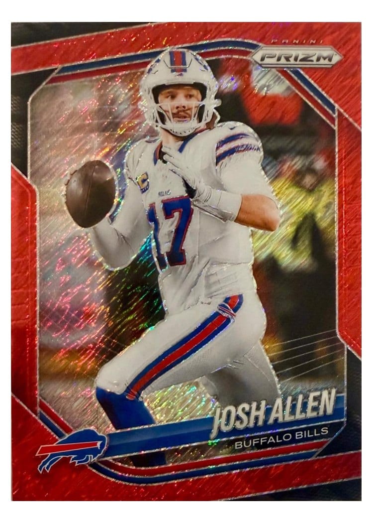 2025 Panini Prizm Base Set Josh Allen #167 card