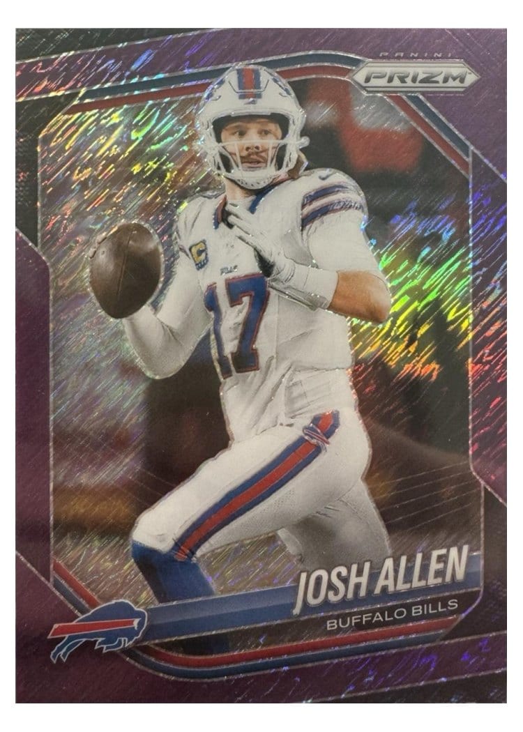 2025 Panini Prizm Base Set Josh Allen #167 card
