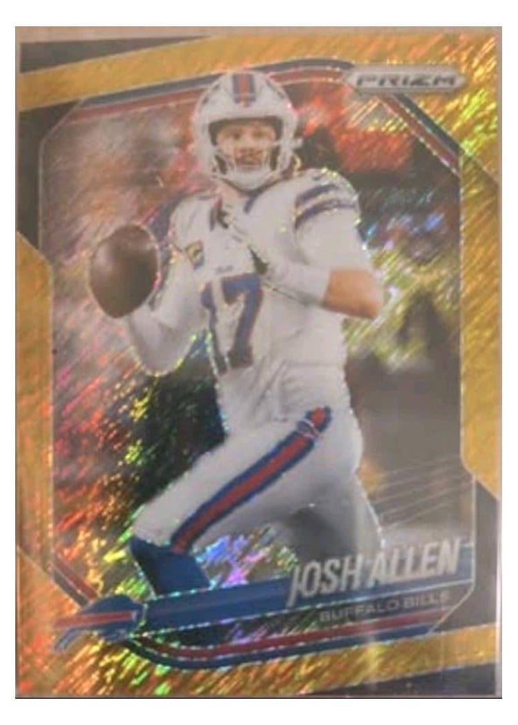 2025 Panini Prizm Base Set Josh Allen #167 card