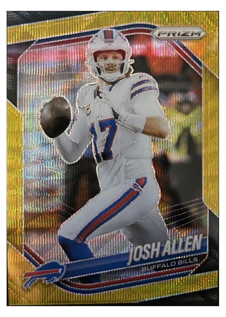 2025 Panini Prizm Base Set Josh Allen #167 card
