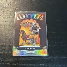 2025 Panini Prizm Draft Picks On Campus Josh Allen #12