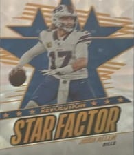 2025 Panini Revolution Star Factor Josh Allen #3