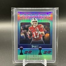 2025 Panini Select Starcade Josh Allen #12 card