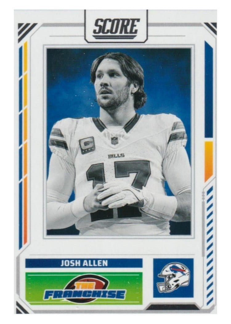 2025 Score The Franchise Josh Allen #4 card