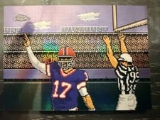 2025 Topps Chrome Tecmo Josh Allen #TECMO-25