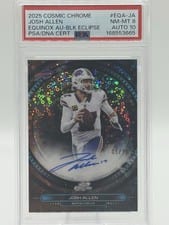 2025 Topps Cosmic Chrome Equinox Autographs Josh Allen #EQA-JA