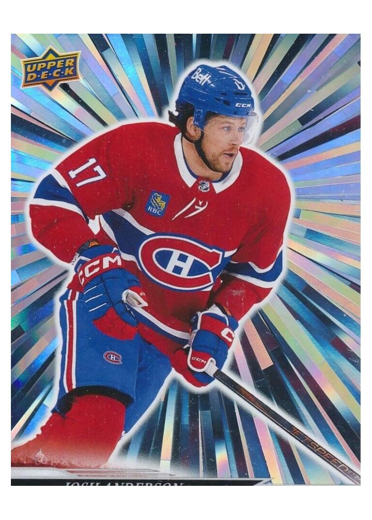 2024-25 Upper Deck Base Set Josh Anderson #341 card