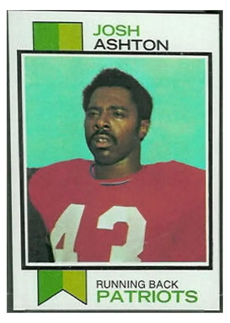 1973 Topps Josh Ashton #303 card