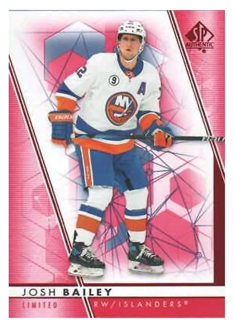 2022-23 SP Authentic Base Set Josh Bailey #12 card