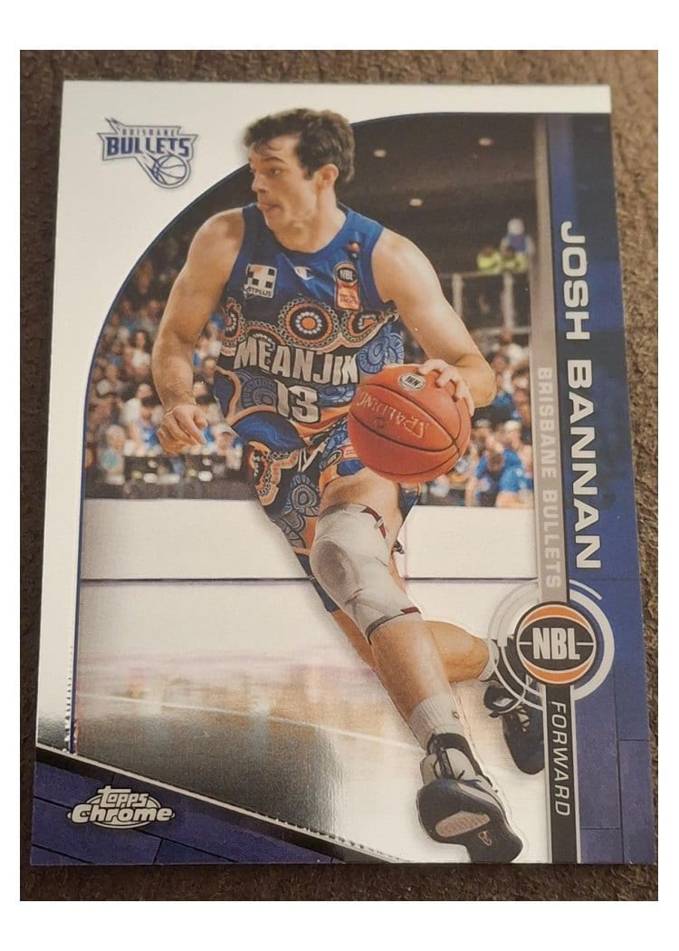 2023-24 Topps Chrome NBL Base Set Josh Bannan #14 card