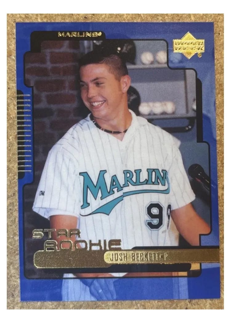 2000 Upper Deck Josh Beckett #13 card