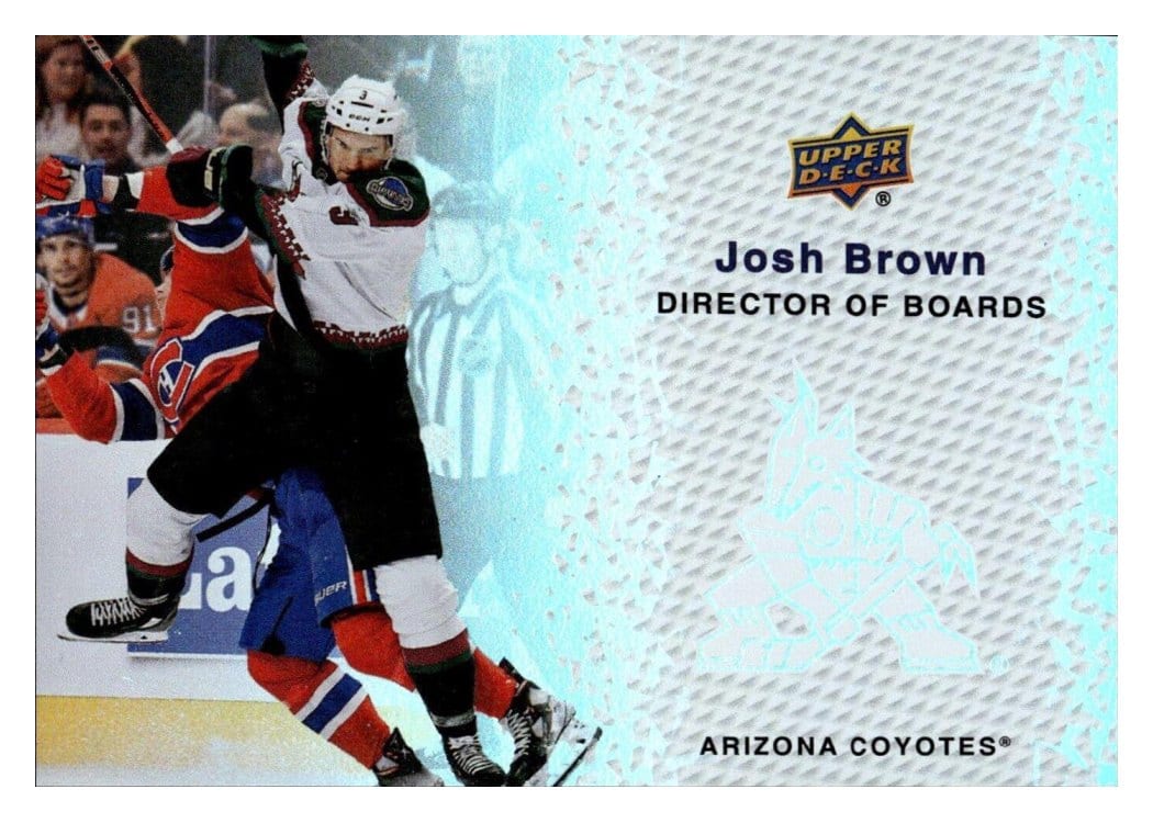 2023-24 Upper Deck Director of Boards Josh Brown #DB-14 card