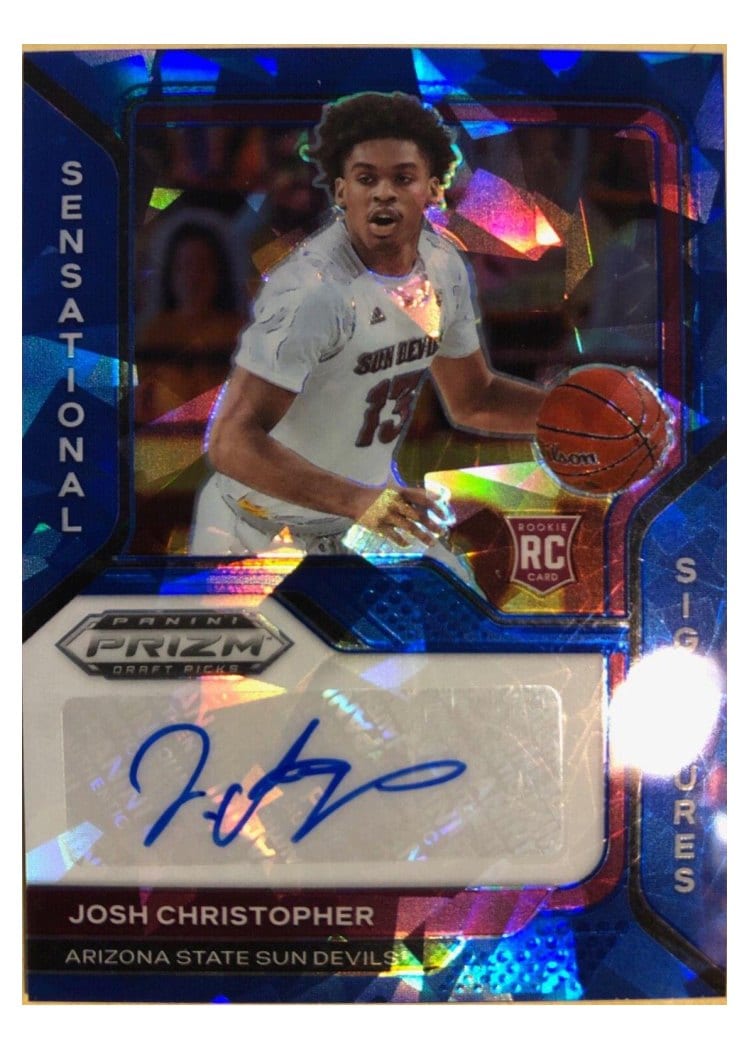 2021-22 Panini Prizm Base Set Josh Christopher #324 card