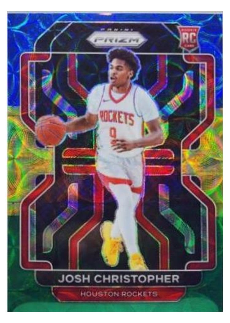 2021-22 Panini Prizm Base Set Josh Christopher #324 card