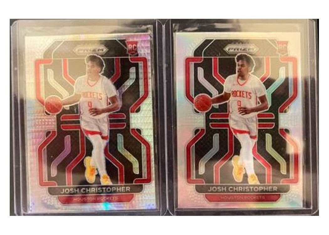 2021-22 Panini Prizm Base Set Josh Christopher #324 card