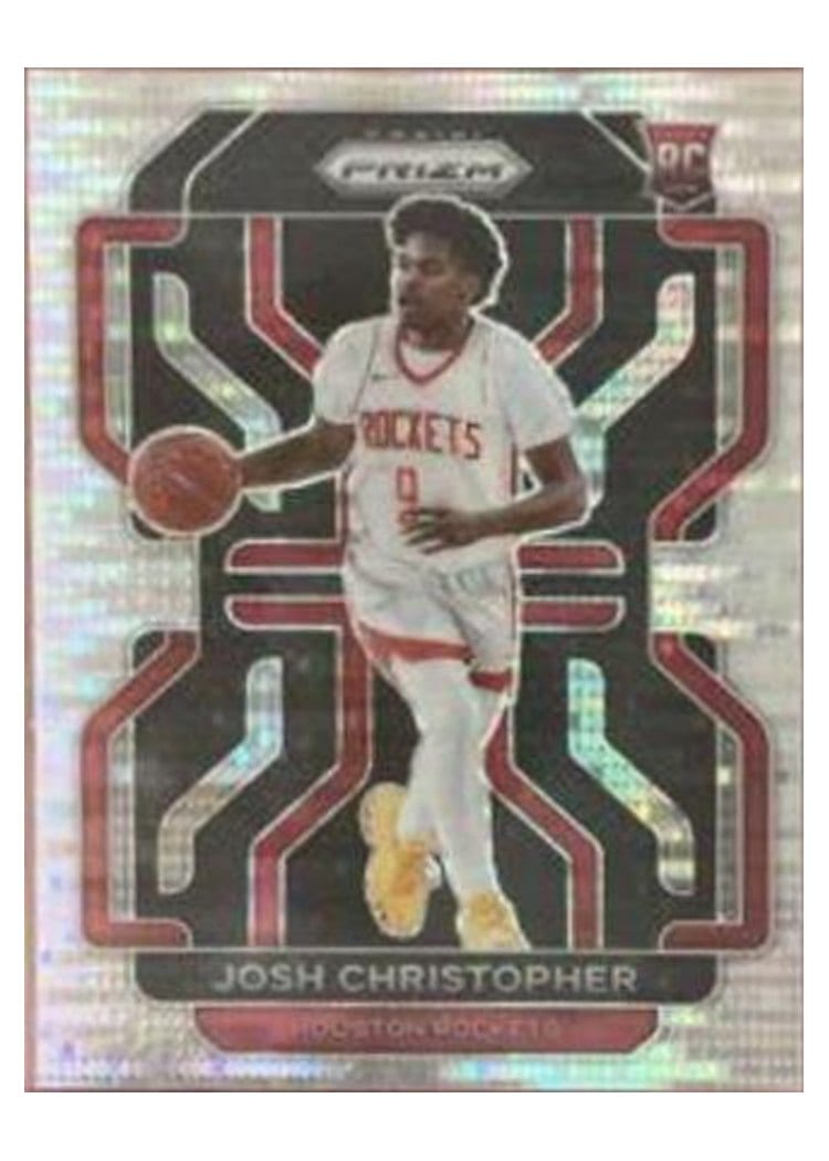 2021-22 Panini Prizm Base Set Josh Christopher #324 card