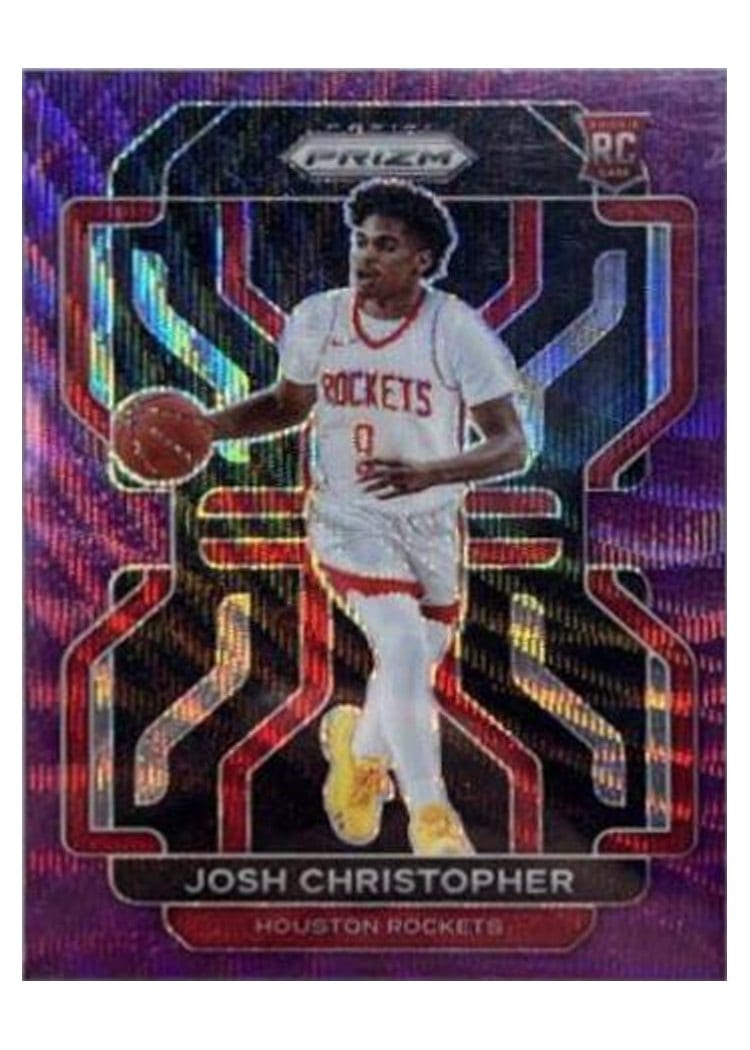 2021-22 Panini Prizm Base Set Josh Christopher #324 card