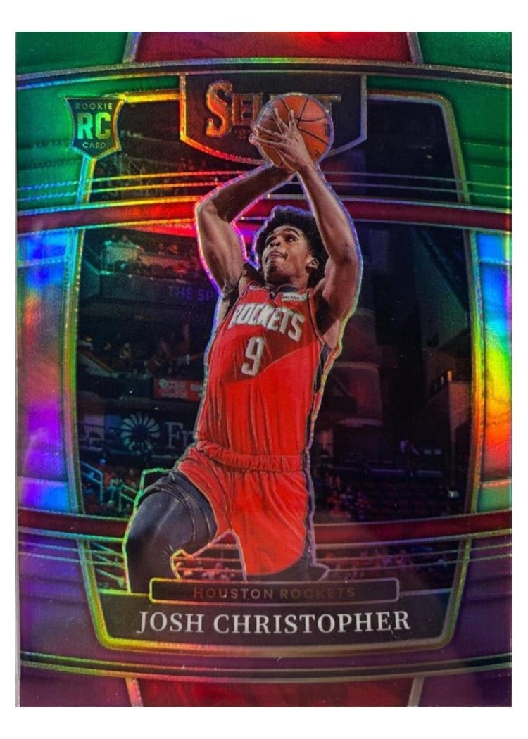 2021-22 Panini Select Base Set Josh Christopher #48 card