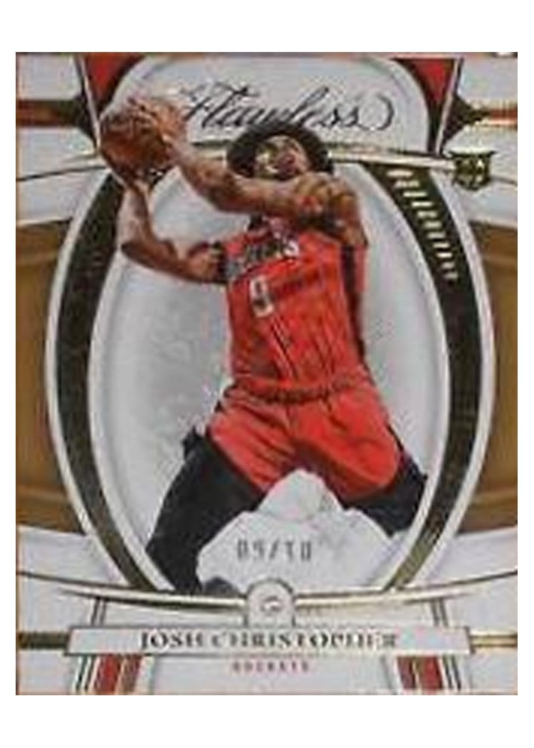 2021 Panini Flawless Josh Christopher #75 card