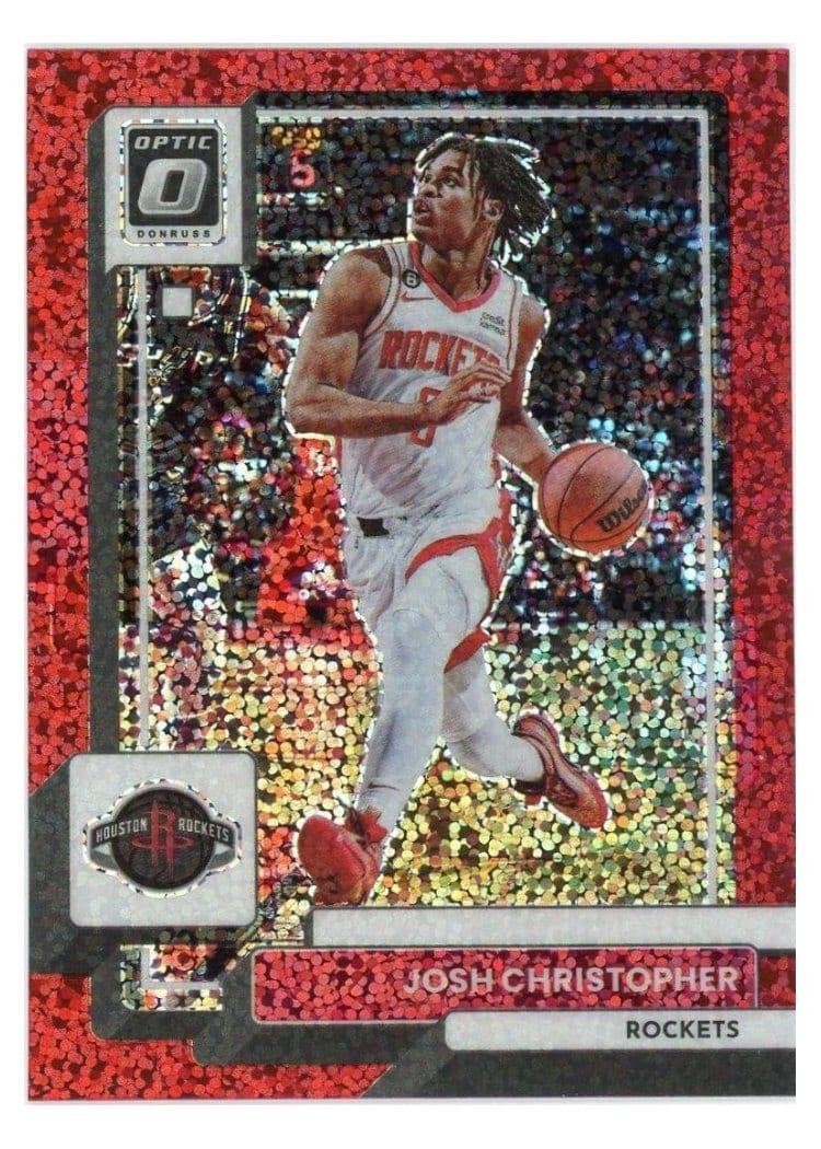 2022-23 Donruss Optic Base Set Josh Christopher #180 card