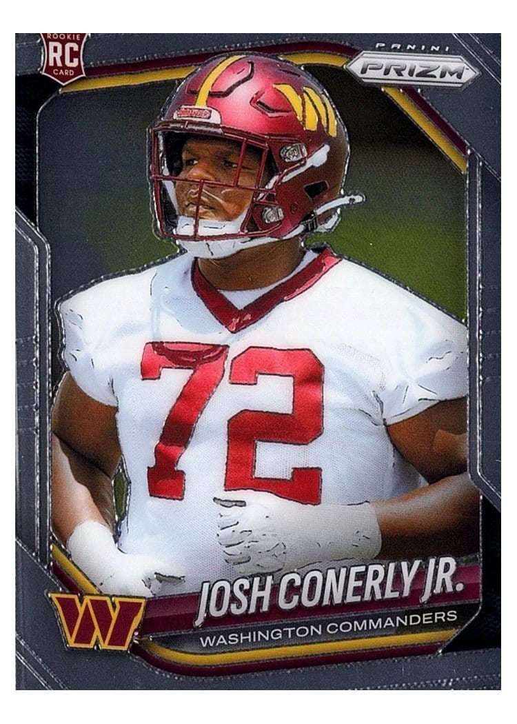 2025 Panini Prizm Base Set Josh Conerly Jr. #382 card