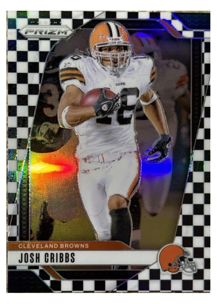2024 Panini Prizm Base Set Josh Cribbs #72 card