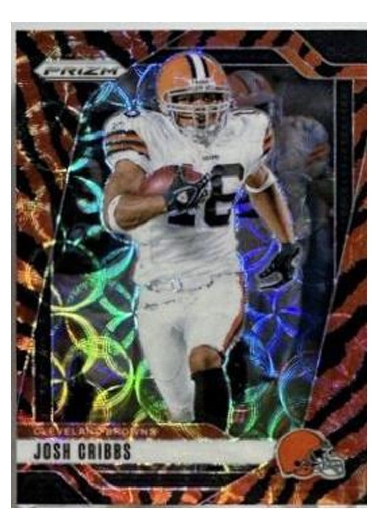 2024 Panini Prizm Base Set Josh Cribbs #72 card