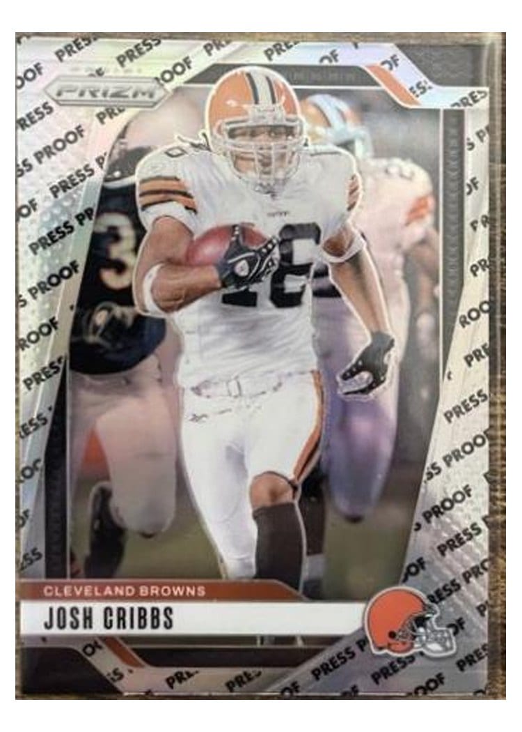 2024 Panini Prizm Base Set Josh Cribbs #72 card