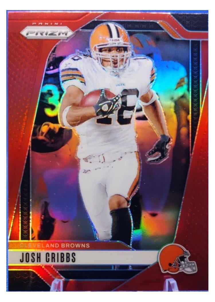 2024 Panini Prizm Base Set Josh Cribbs #72 card