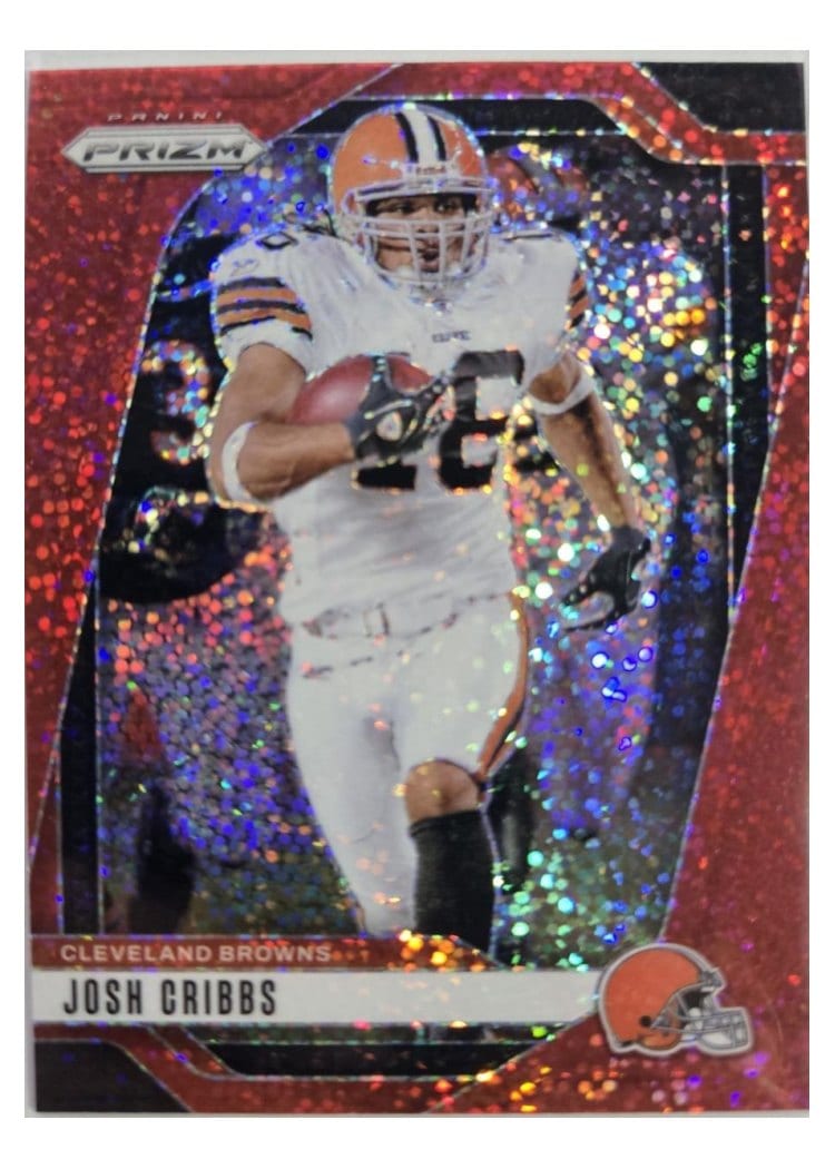 2024 Panini Prizm Base Set Josh Cribbs #72 card