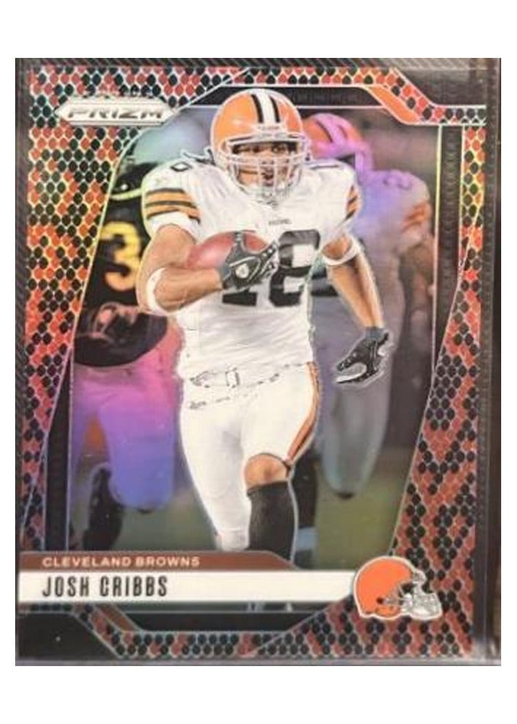 2024 Panini Prizm Base Set Josh Cribbs #72 card