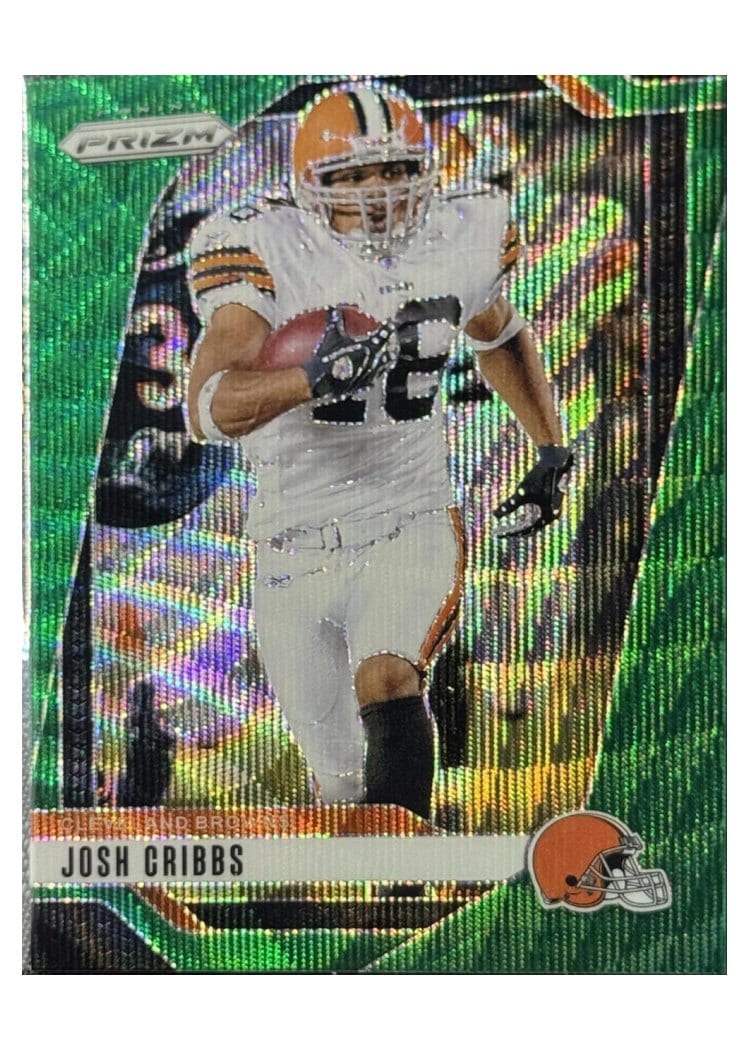 2024 Panini Prizm Base Set Josh Cribbs #72 card