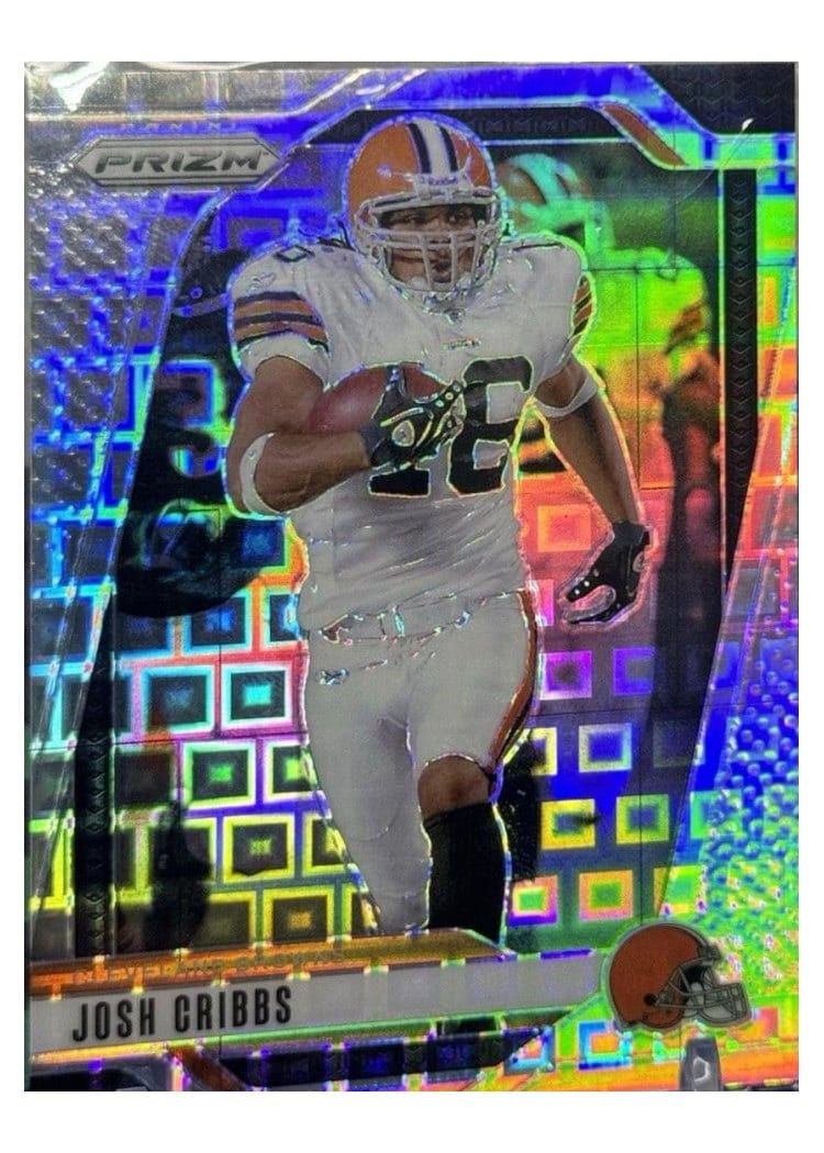 2024 Panini Prizm Base Set Josh Cribbs #72 card