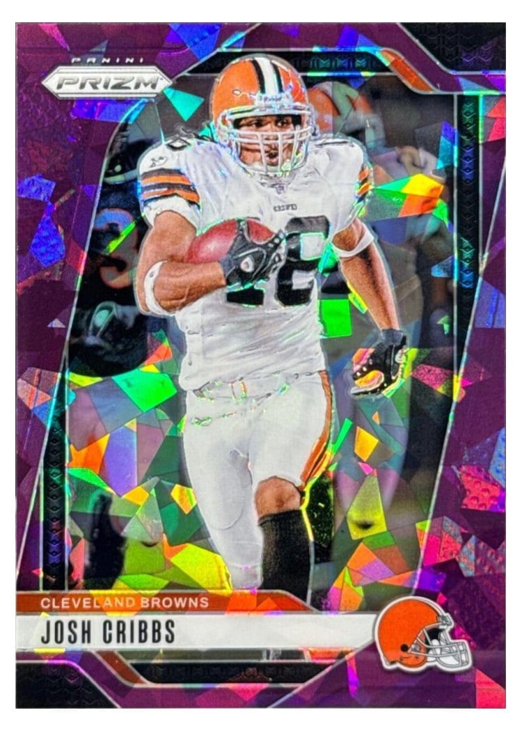 2024 Panini Prizm Base Set Josh Cribbs #72 card