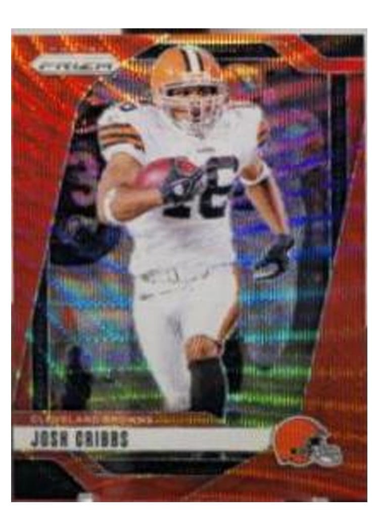 2024 Panini Prizm Base Set Josh Cribbs #72 card