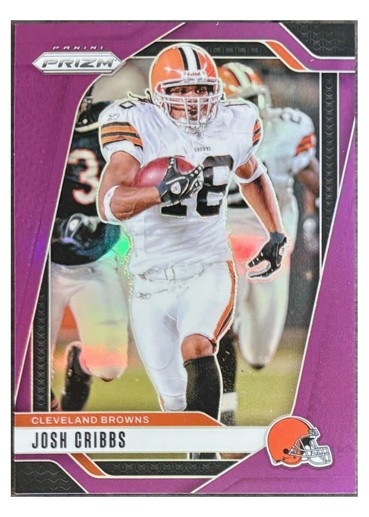 2024 Panini Prizm Base Set Josh Cribbs #72 card