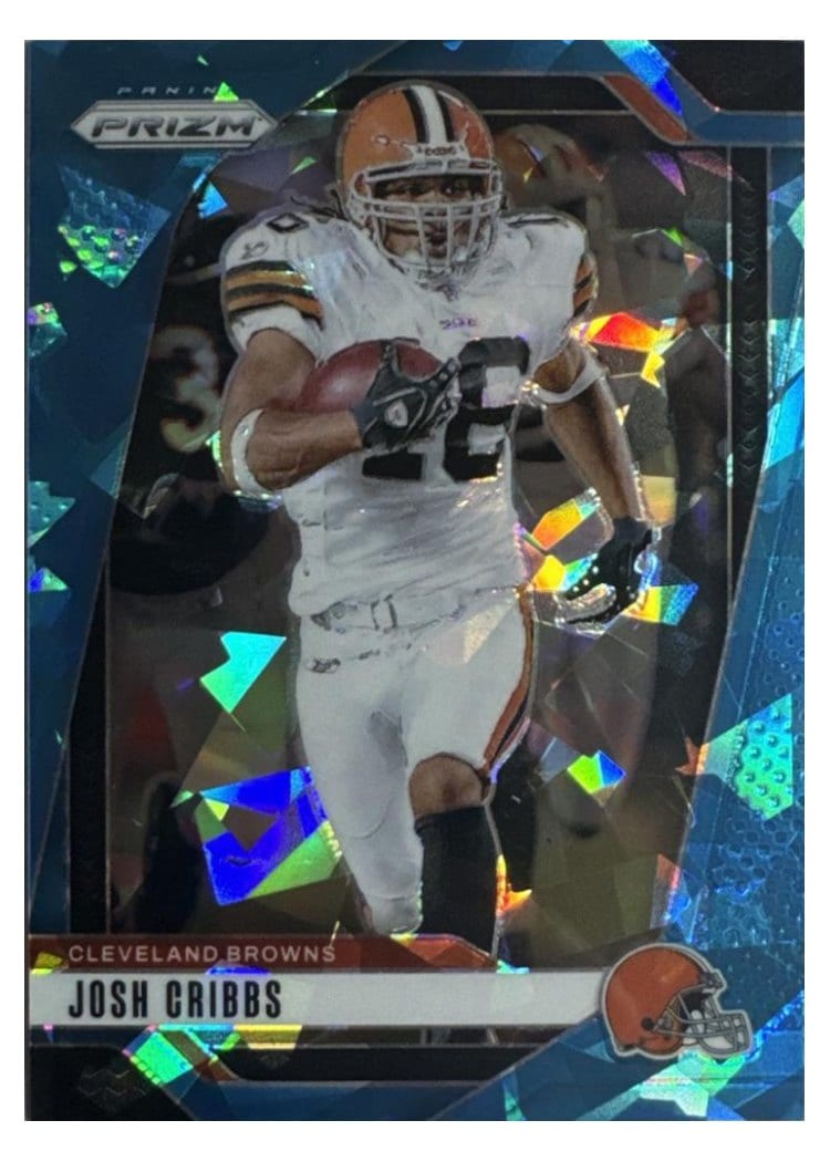 2024 Panini Prizm Base Set Josh Cribbs #72 card