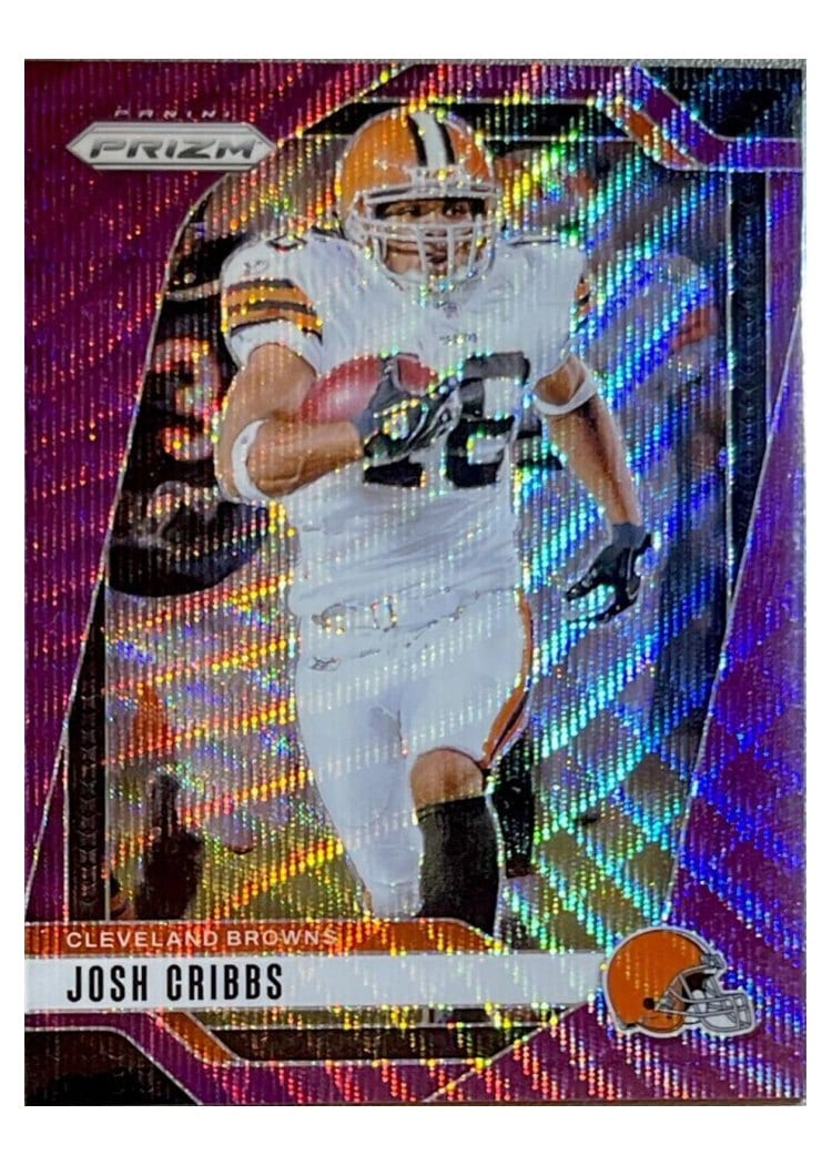 2024 Panini Prizm Base Set Josh Cribbs #72 card