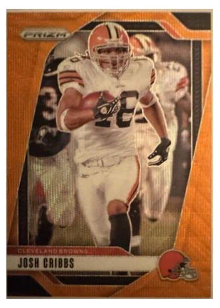 2024 Panini Prizm Base Set Josh Cribbs #72 card