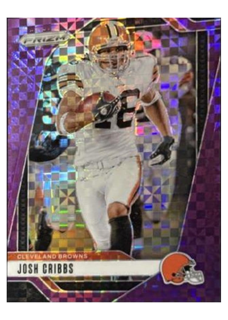 2024 Panini Prizm Base Set Josh Cribbs #72 card