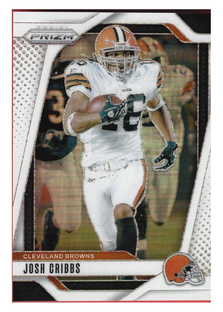 2024 Panini Prizm Base Set Josh Cribbs #72 card