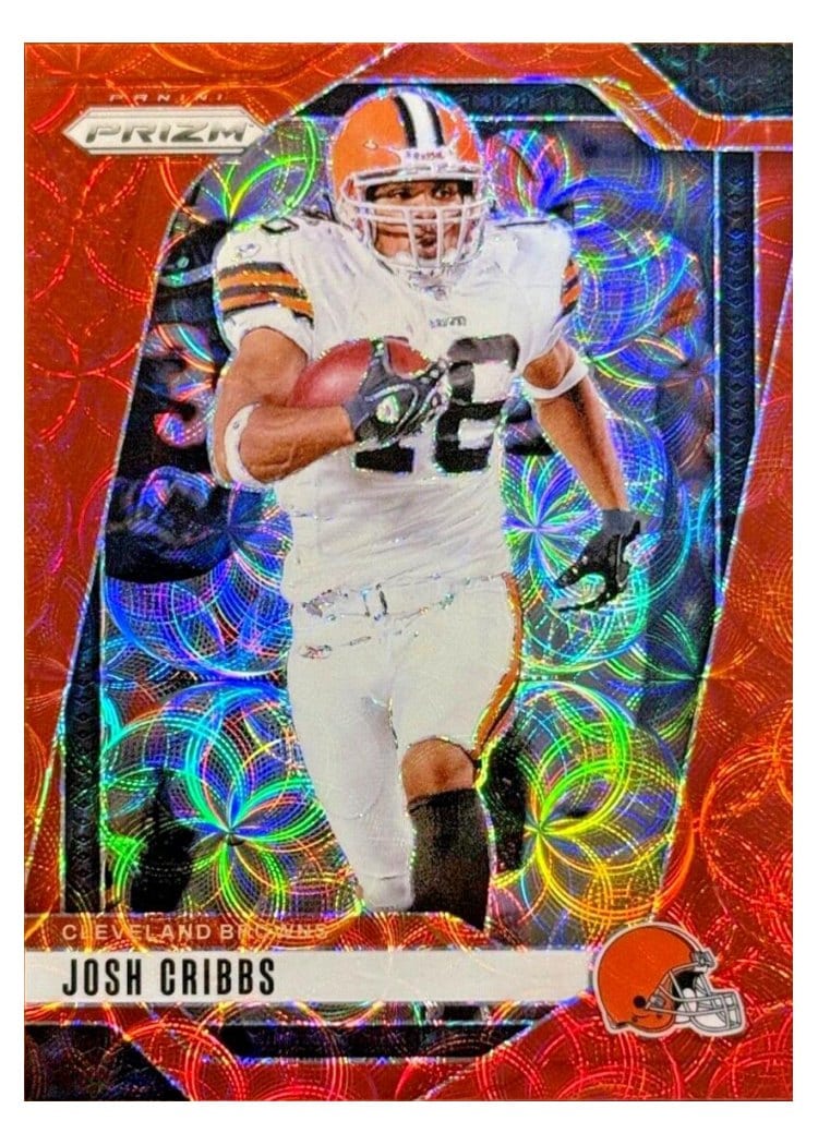 2024 Panini Prizm Base Set Josh Cribbs #72 card