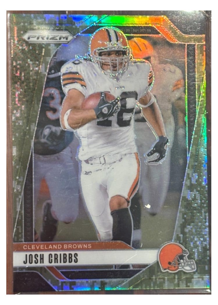 2024 Panini Prizm Base Set Josh Cribbs #72 card