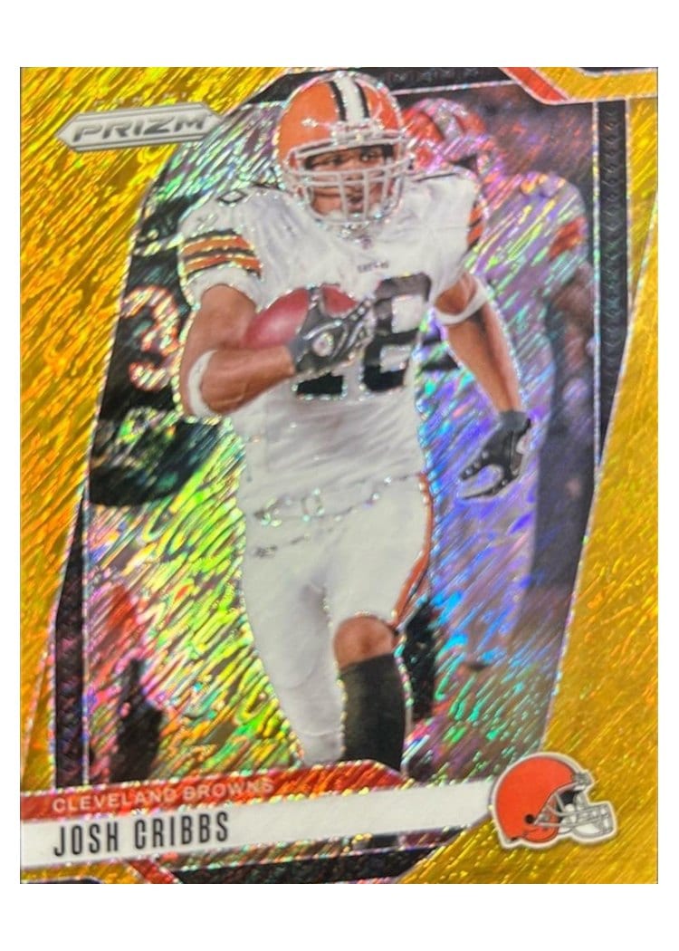 2024 Panini Prizm Base Set Josh Cribbs #72 card