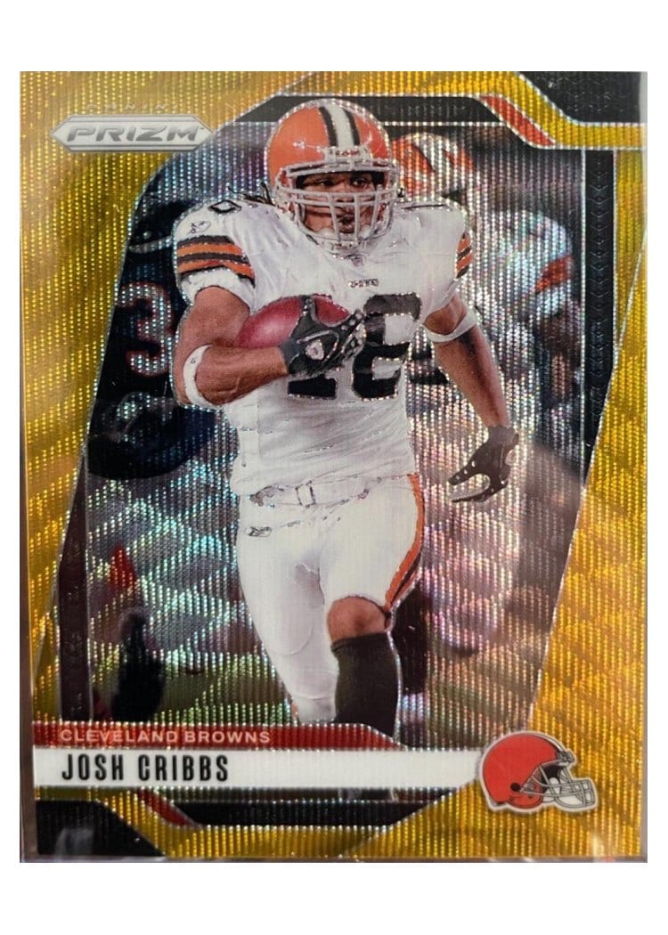 2024 Panini Prizm Base Set Josh Cribbs #72 card